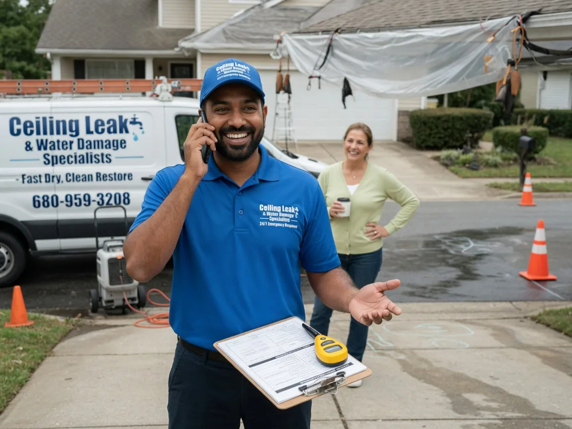 Ceiling Leak Cleanup Ravenna, MI FAQs